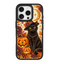 Moon Witch Black Cat Black phone case for iPhone 15