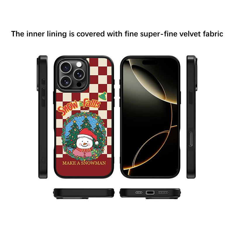 Case & Plate Series - Snowman