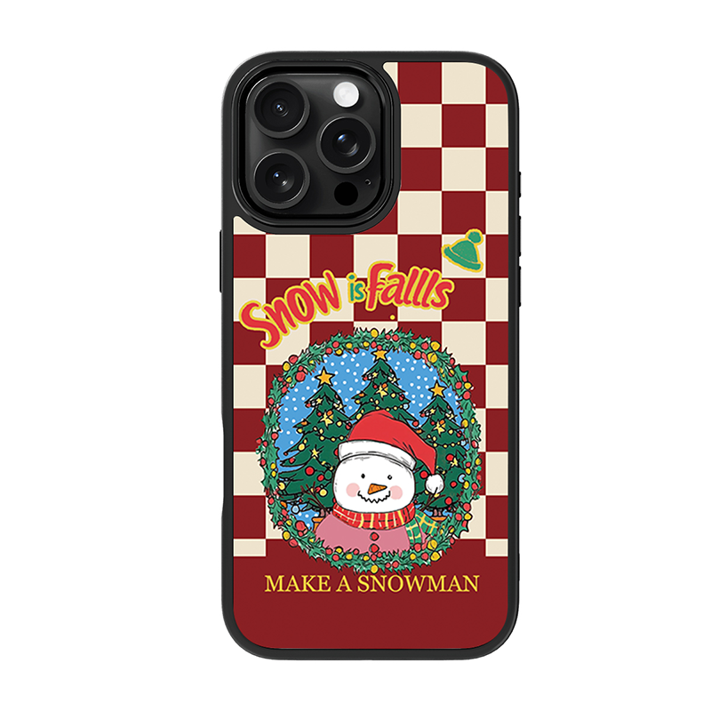 Case & Plate Series - Snowman