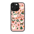 Pink Snowman Patchwork