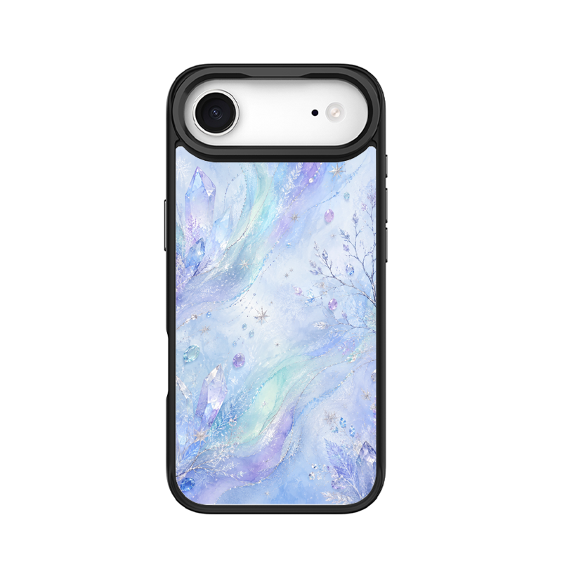 Aurora Frost Black phone case for iPhone 17 Air