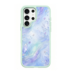 Aurora Frost Green phone case for Samsung S25 Ultra