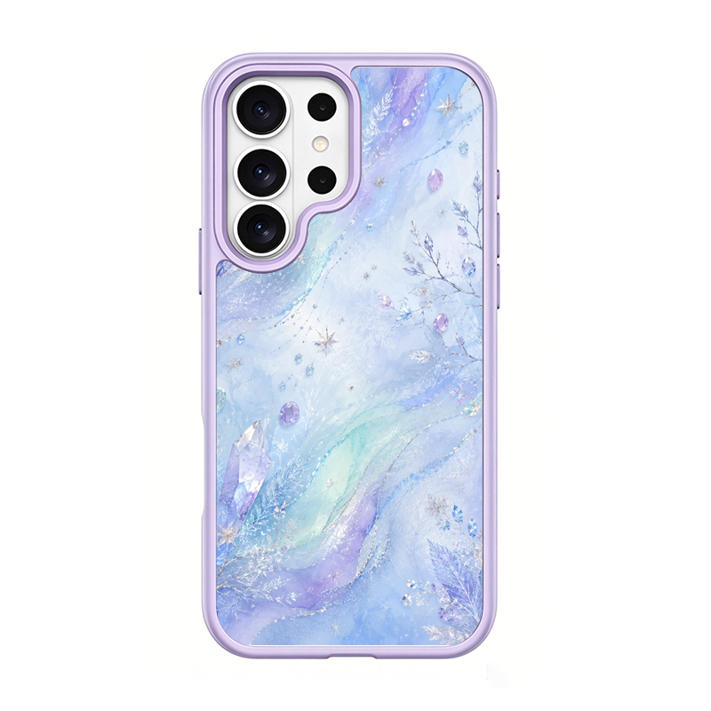 Aurora Frost Purple phone case for Samsung S26 Ultra