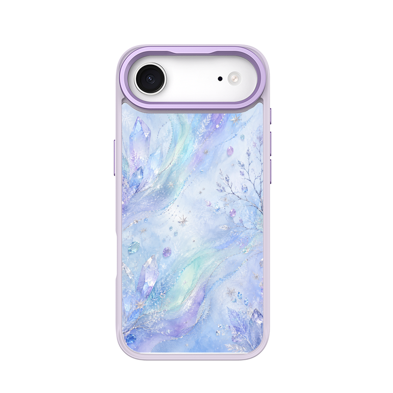 Aurora Frost Purple phone case for iPhone 17 Air