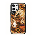 Autumn Highland Cow Witch Black phone case for Samsung S26 Ultra