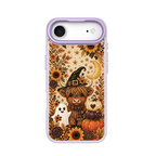 Autumn Highland Cow Witch Purple phone case for iPhone 17 Air