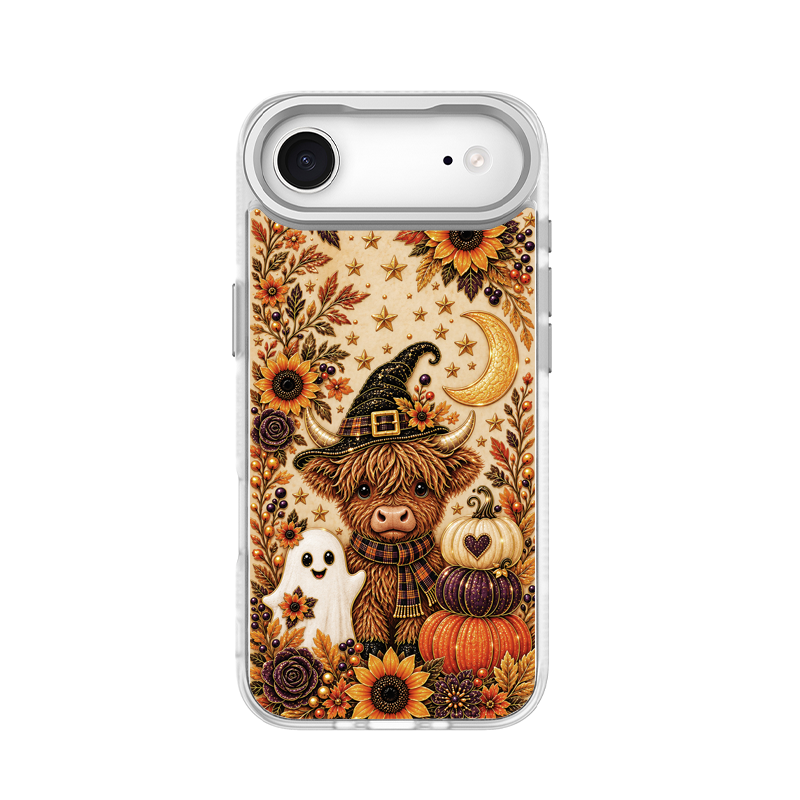 Autumn Highland Cow Witch White phone case for iPhone 17 Air