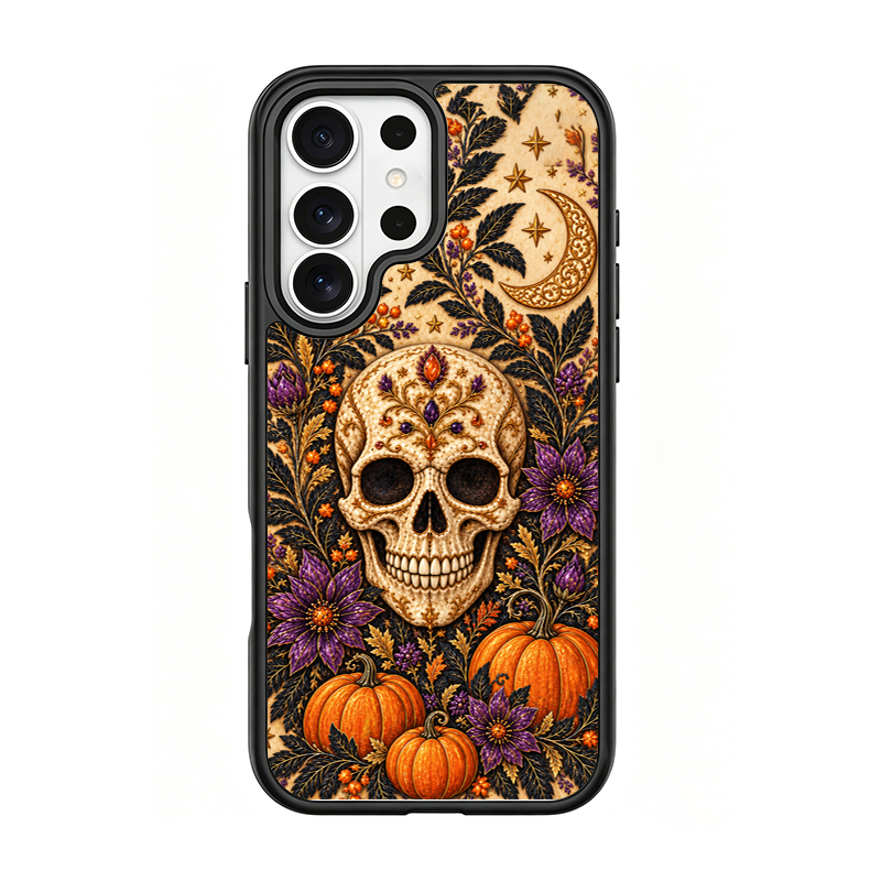 Autumn Macabre Black phone case for Samsung S25 Ultra