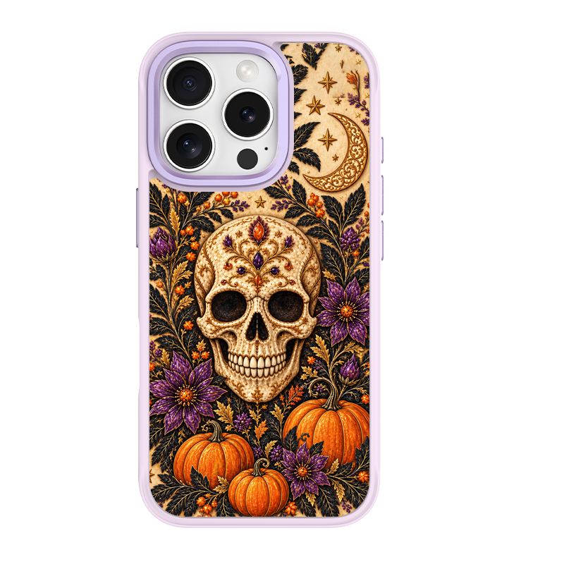 Autumn Macabre Purple phone case for iPhone 16 Pro