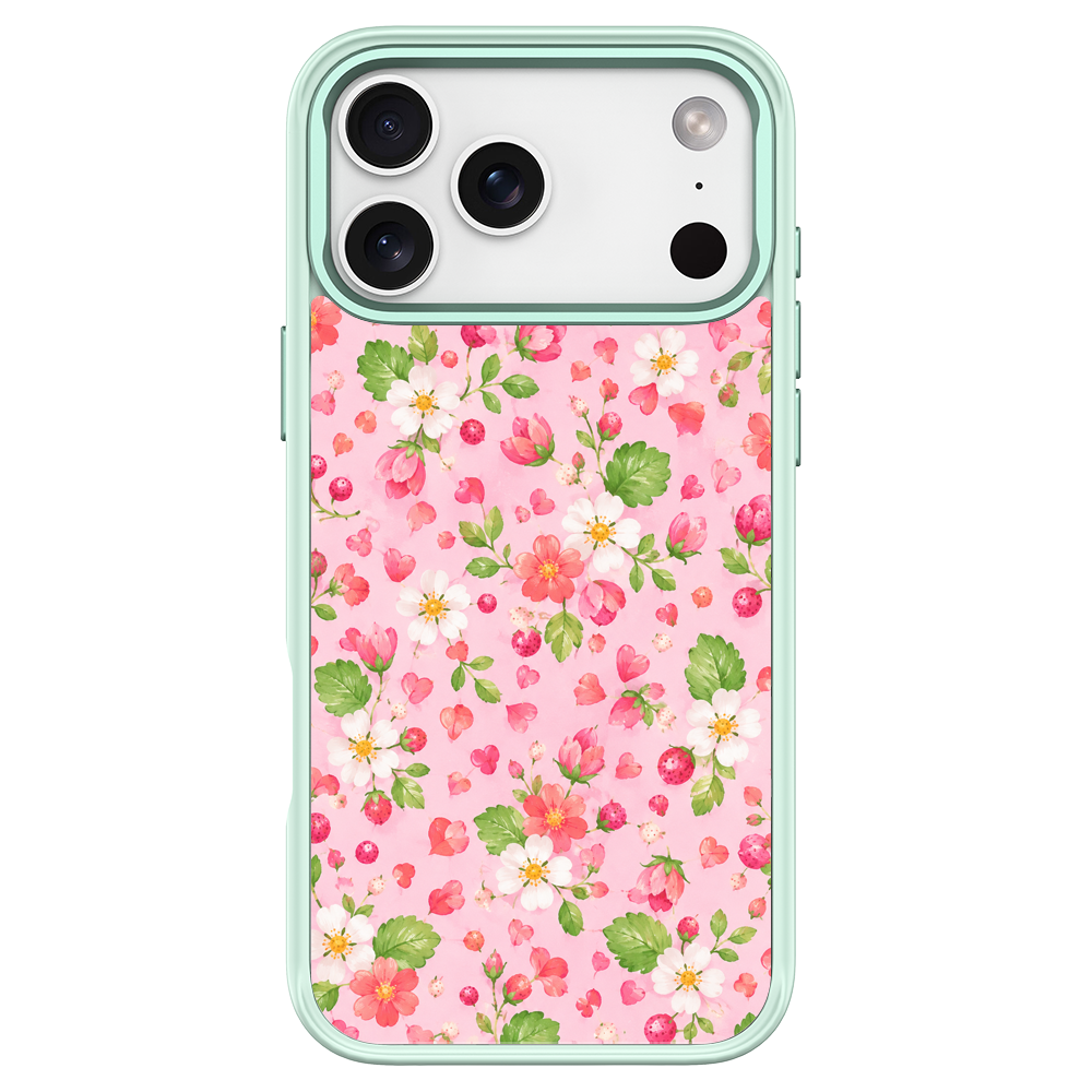 Berry Whim Green phone case for iPhone 18 Pro