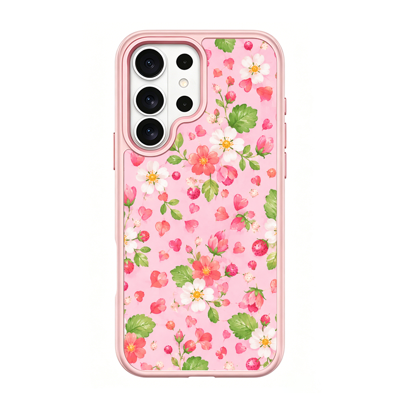 Berry Whim Pink phone case for Samsung S26 Ultra