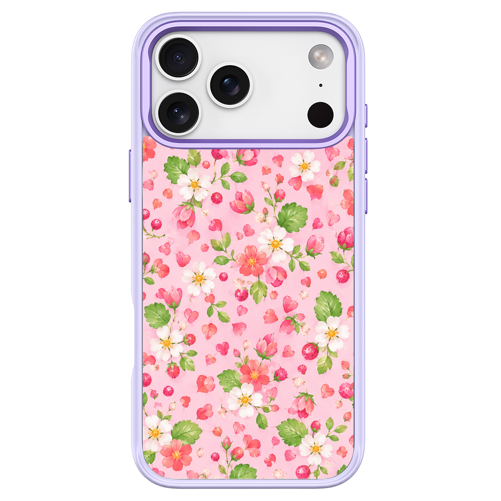 Berry Whim Purple phone case for iPhone 17 Pro