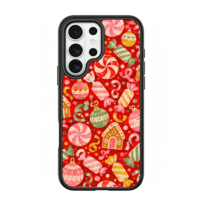 Candy Workshop Black phone case for Samsung S26 Ultra