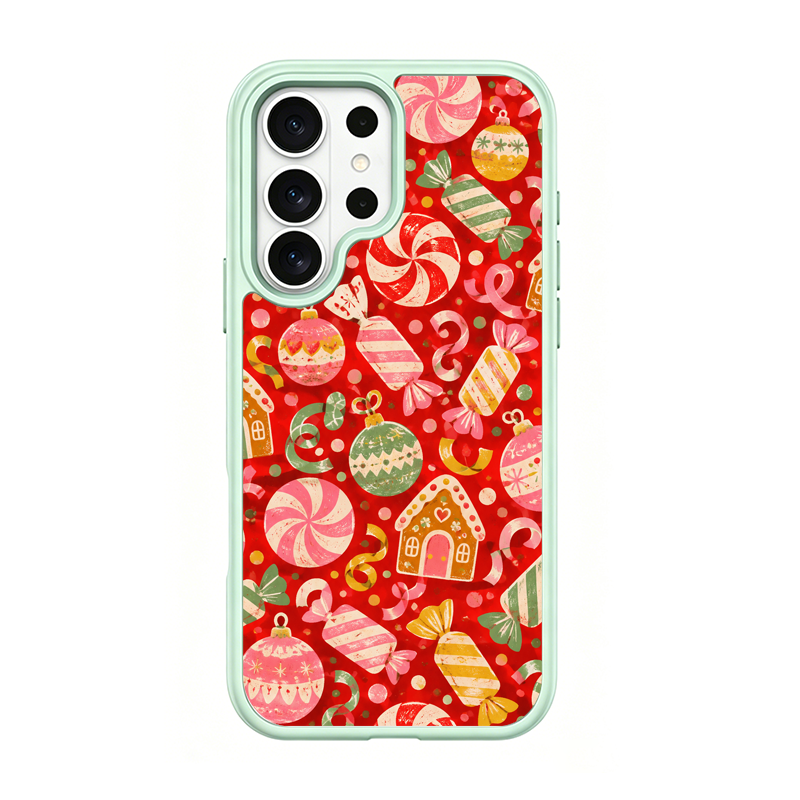 Candy Workshop Green phone case for Samsung S26 Ultra