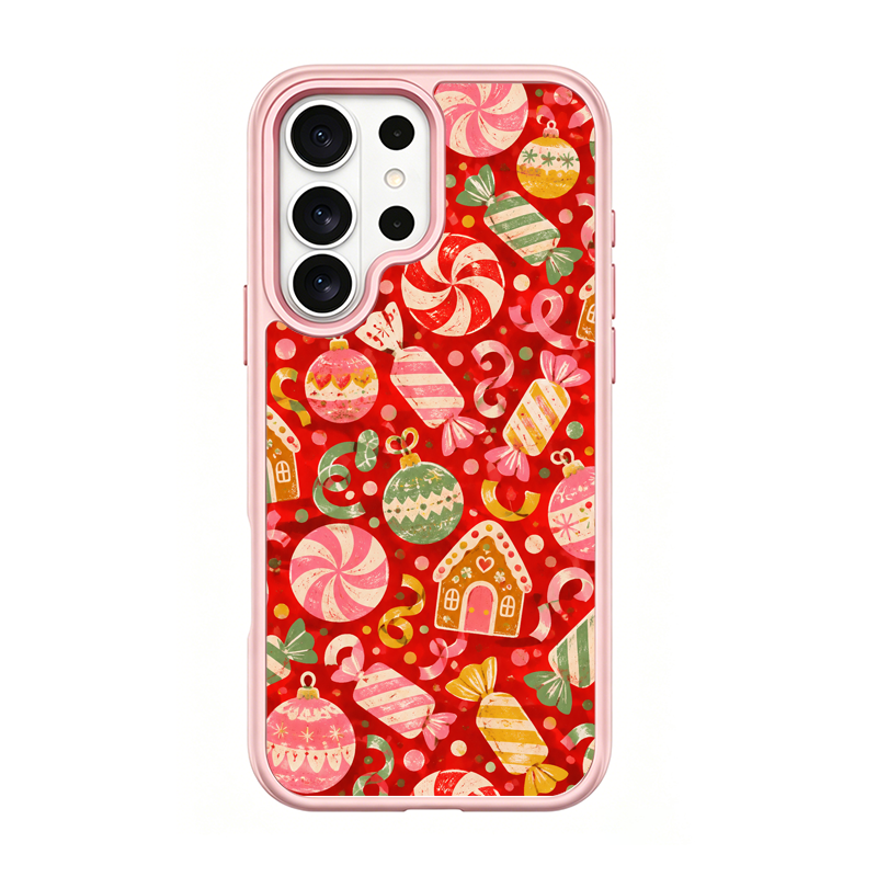 Candy Workshop Pink phone case for Samsung S25 Ultra