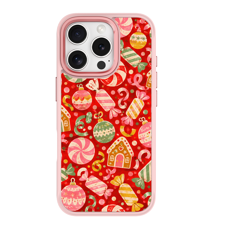 Candy Workshop Pink phone case for iPhone 16 Plus