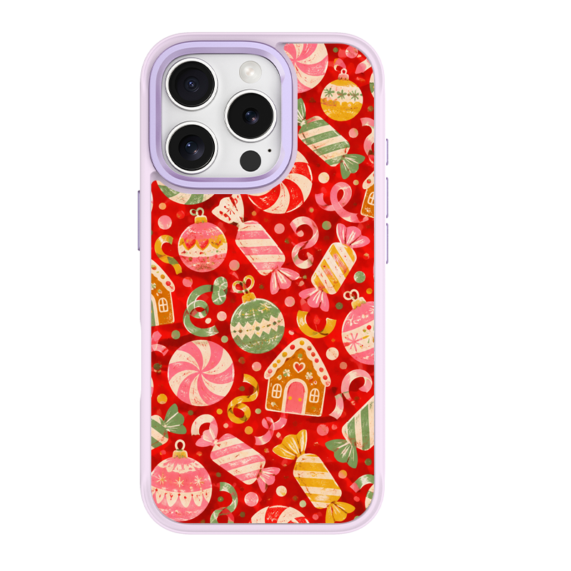 Candy Workshop Purple phone case for iPhone 15 Plus
