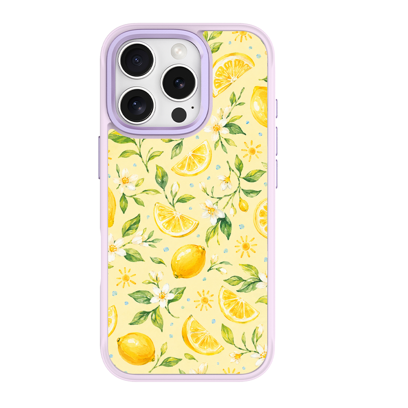Citrus Sway Purple phone case for iPhone 16 Plus