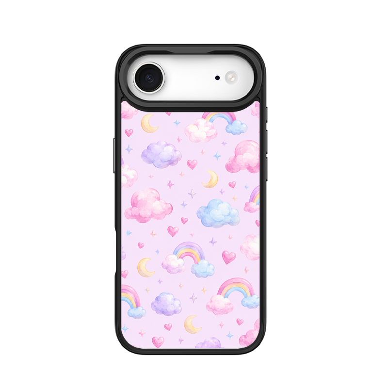 Cloud Parade Black phone case for iPhone 17 Air