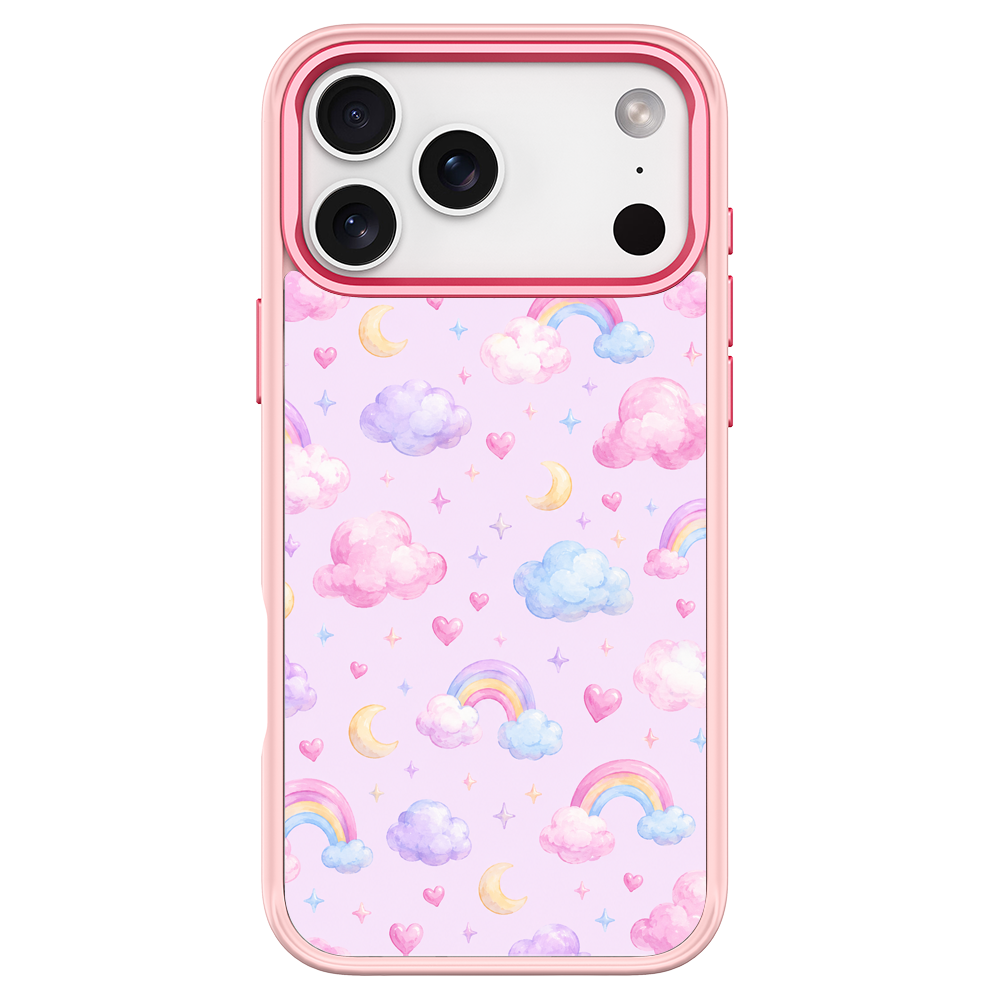 Cloud Parade Pink phone case for iPhone 18 Pro Max