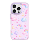 Cloud Parade Purple phone case for iPhone 15 Plus