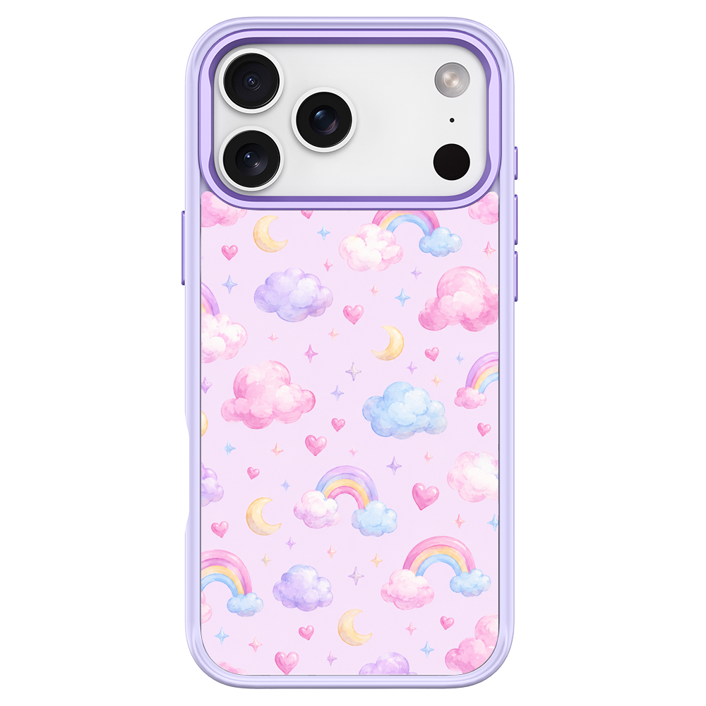 Cloud Parade Purple phone case for iPhone 18 Pro Max