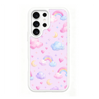 Cloud Parade White phone case for Samsung S25 Ultra