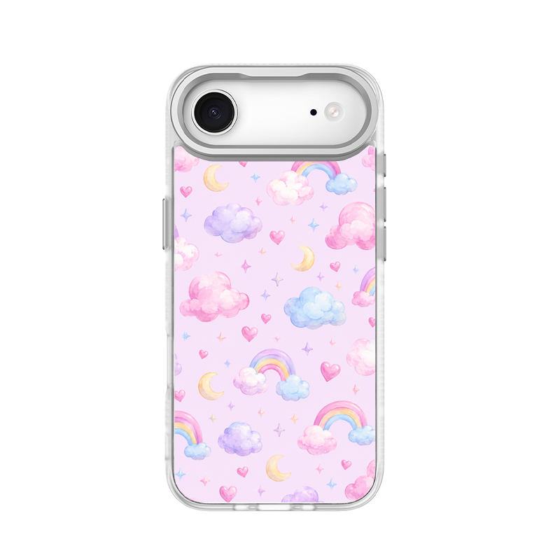 Cloud Parade White phone case for iPhone 17 Air