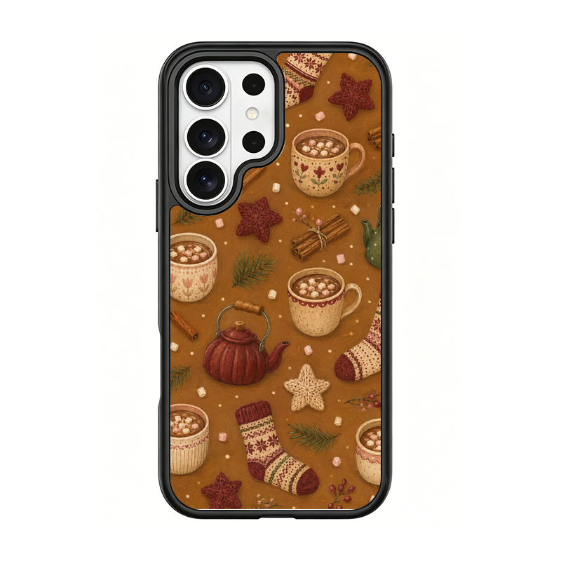 Cocoa Corner Black phone case for Samsung S25 Ultra