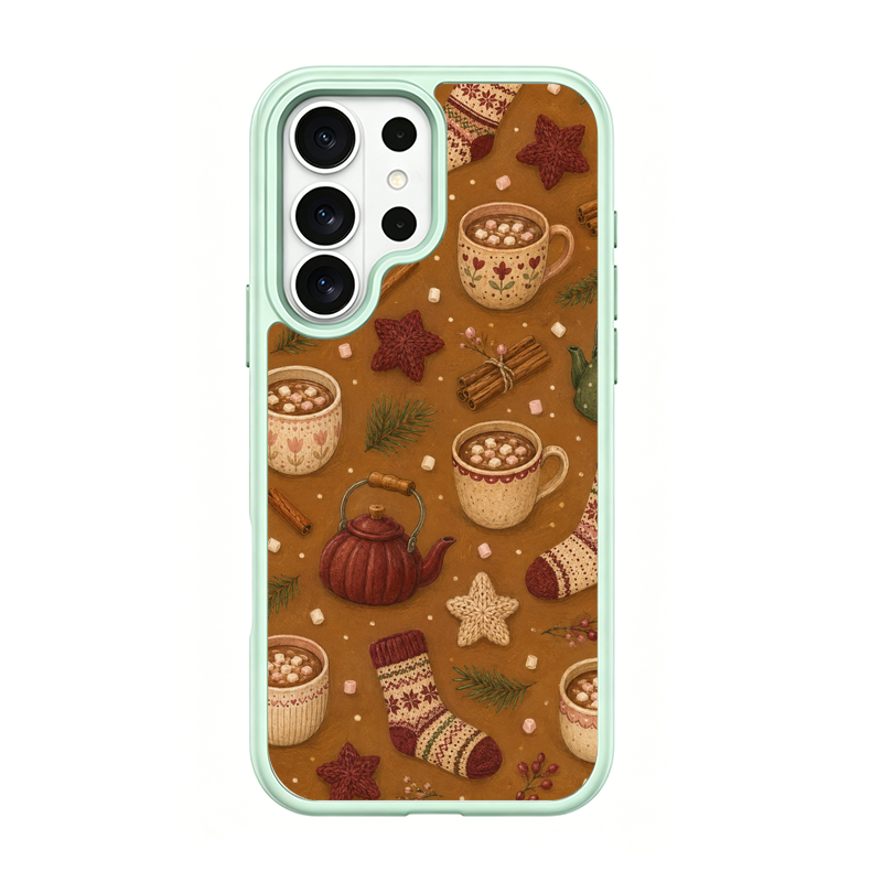Cocoa Corner Green phone case for Samsung S25 Ultra
