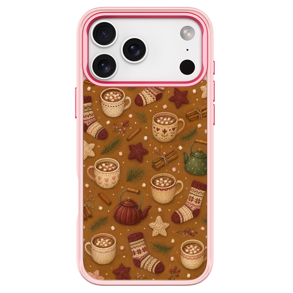 Cocoa Corner Pink phone case for iPhone 17