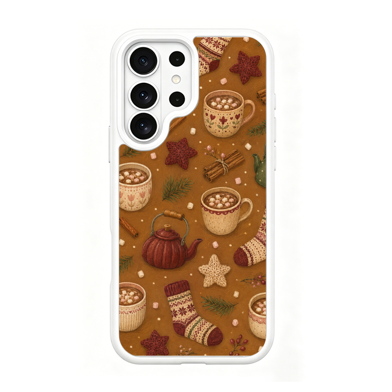 Cocoa Corner White phone case for Samsung S25 Ultra