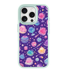 Cosmic Jelly Green phone case for iPhone 16