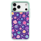Cosmic Jelly Green phone case for iPhone 17 Pro Max