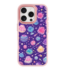 Cosmic Jelly Pink phone case for iPhone 15