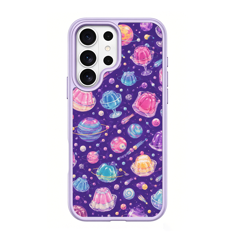 Cosmic Jelly Purple phone case for Samsung S25 Ultra