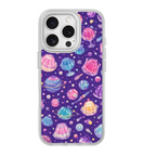 Cosmic Jelly White phone case for iPhone 15 Pro