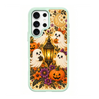 Cute Ghost Lantern Green phone case for Samsung S25 Ultra