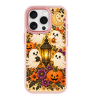 Cute Ghost Lantern Pink phone case for iPhone 15 Pro
