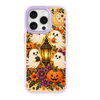 Cute Ghost Lantern Purple phone case for iPhone 15 Pro Max