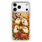 Cute Ghost Lantern White phone case for iPhone 17