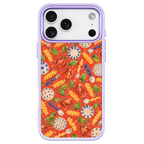 Doodle Dinner Purple phone case for iPhone 18 Pro Max