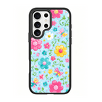Flutter Garden Black phone case for Samsung S25 Ultra