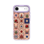 Folk Tile Fest Purple phone case for iPhone 17 Air