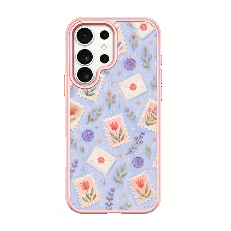 Garden Post Pink phone case for Samsung S25 Ultra