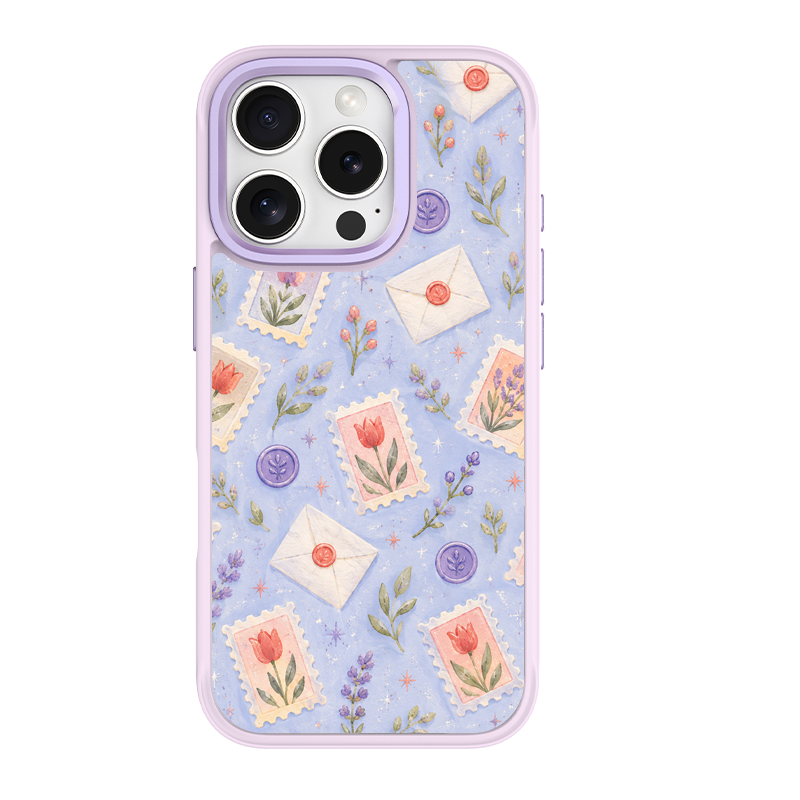 Garden Post Purple phone case for iPhone 16 Pro