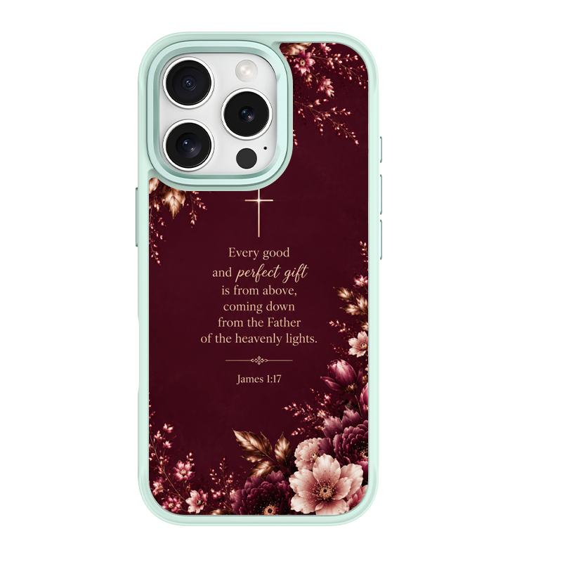 James 1 17 Green phone case for iPhone 16