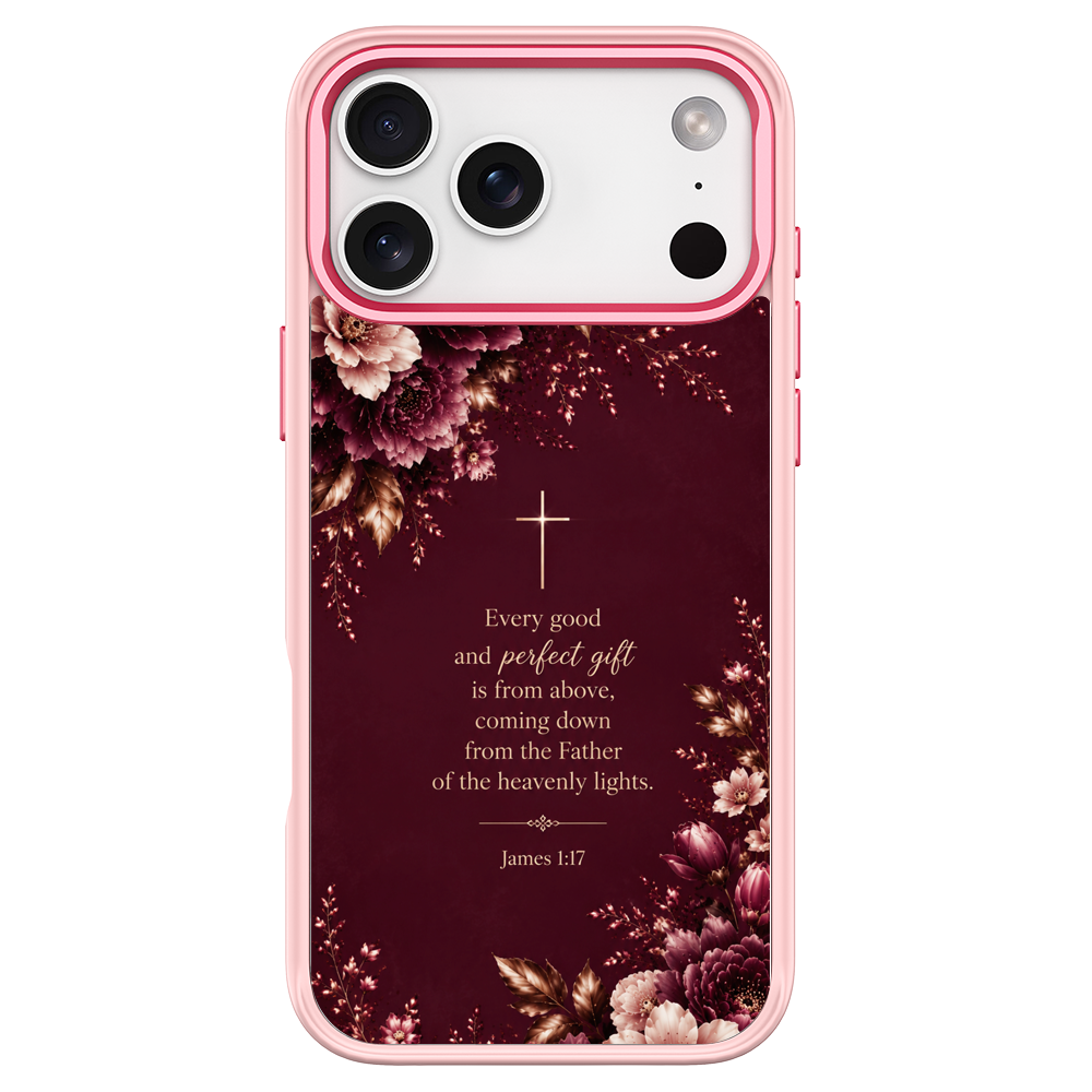 James 1 17 Pink phone case for iPhone 17