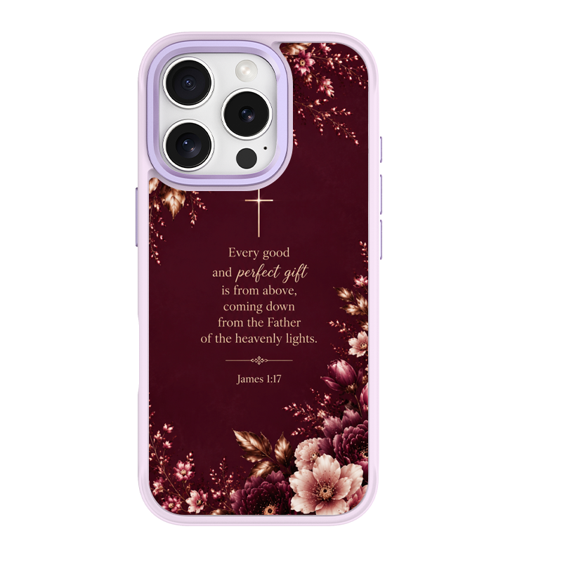 James 1 17 Purple phone case for iPhone 15 Pro Max
