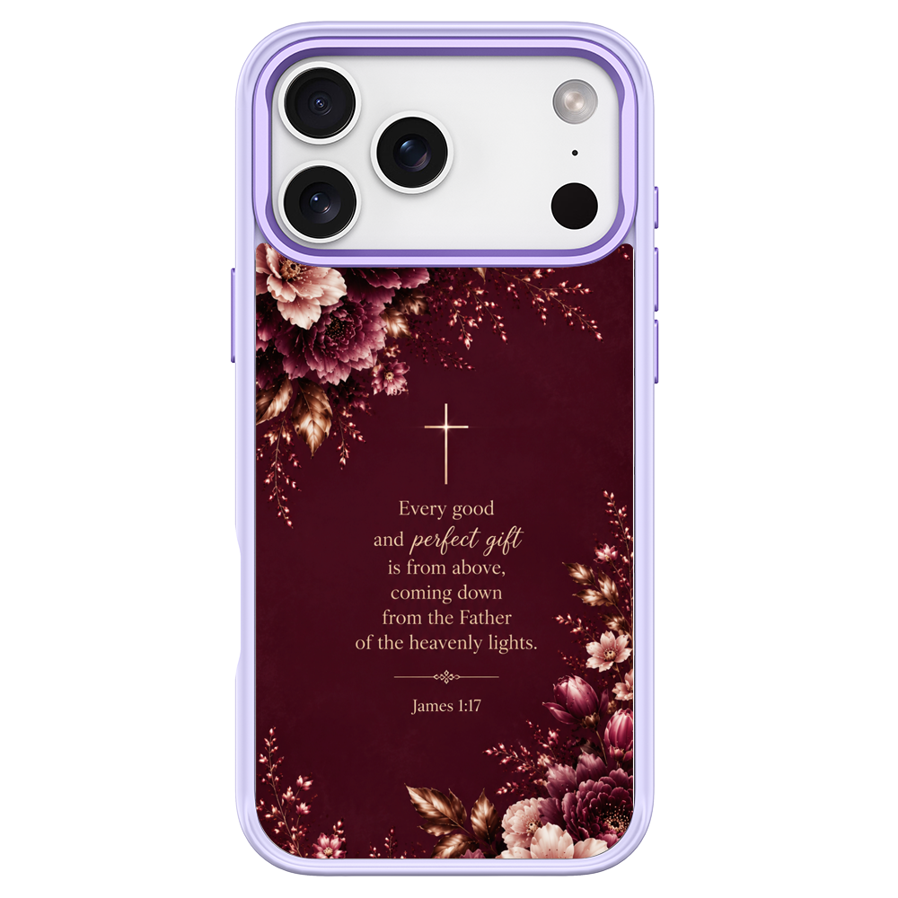 James 1 17 Purple phone case for iPhone 17